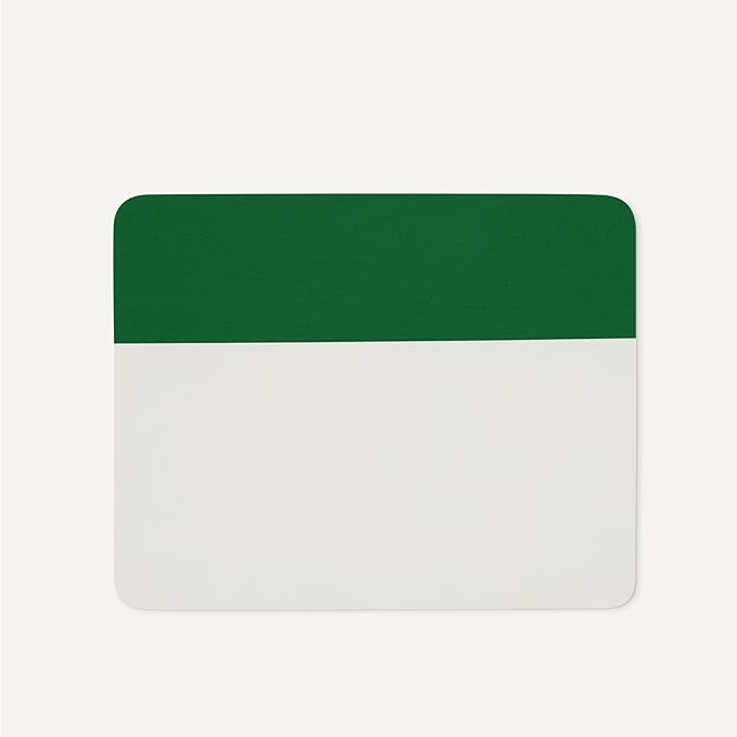 Amazon Basics Rectangular Tabs, 2 inch in Wide, 500 Pieces, Assorted Colors