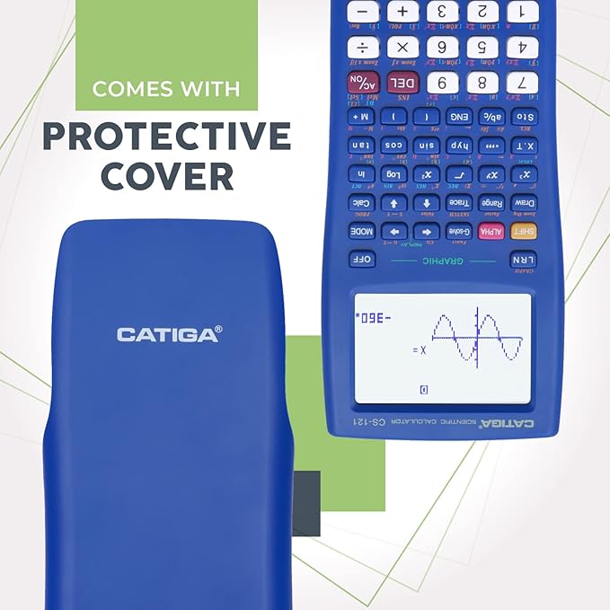 Scientific Calculator with Graphic Functions - Multiple Modes with Intuitive Interface - Perfect for Beginner and Advanced Courses, High School or College