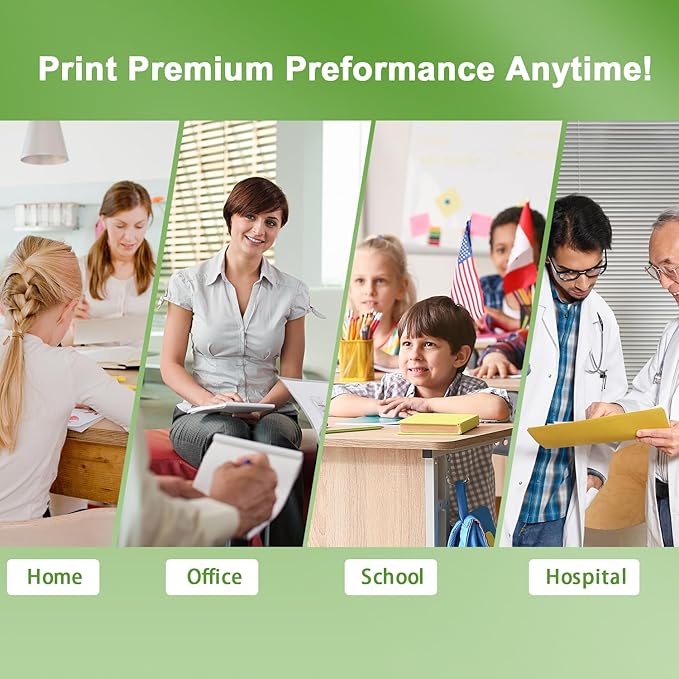 952XL Ink Cartridges Combo Pack with Upgrade Device Replacement for HP 952 XL Ink Cartridge for HP Officejet Pro 7740 8720 8710 8210 8715 8740 8702 8730 8725 Printers (Black Cyan Yellow Magenta)