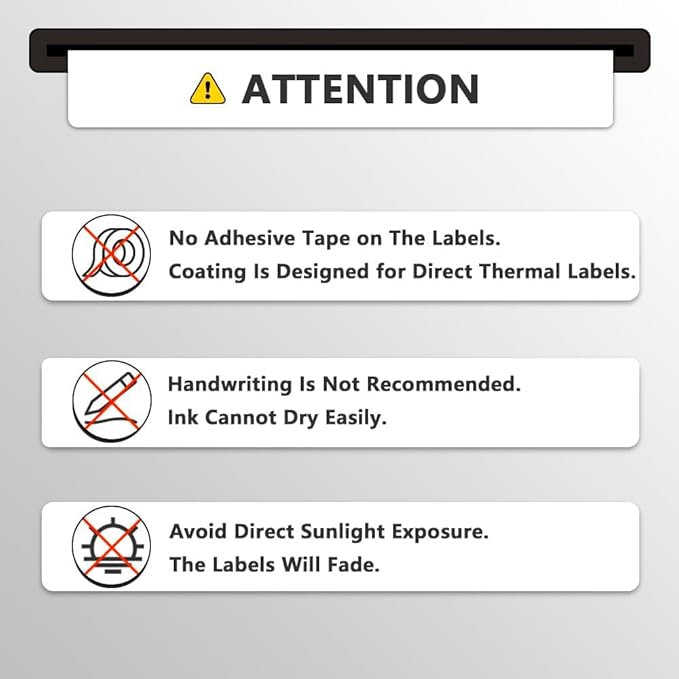 BETCKEY - Compatible DYMO 1744907 (4" x 6") Shipping Labels, Perforated, Compatible with DYMO Labelwriter 4XL Rollo & Zebra Desktop Printers, NOT Fit 5XL [2 Rolls/440 Labels]