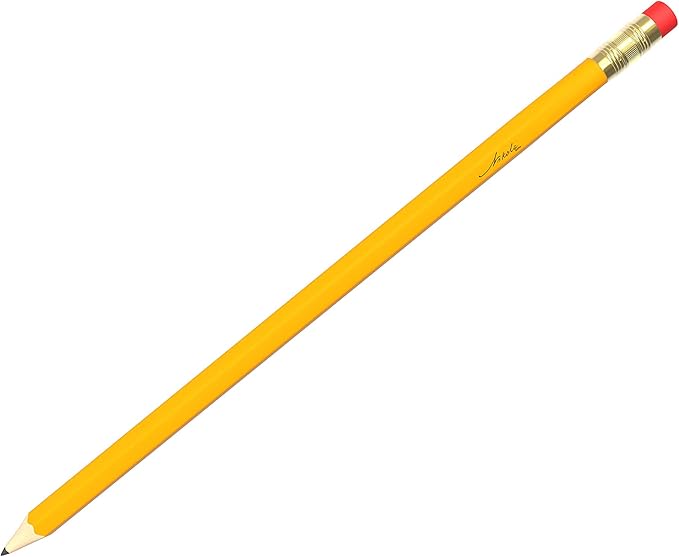 Bulk 650 Pack Premium Pre-Sharpened #2 HB Pencils USA Standard Wood Cased Graphite With Erasers