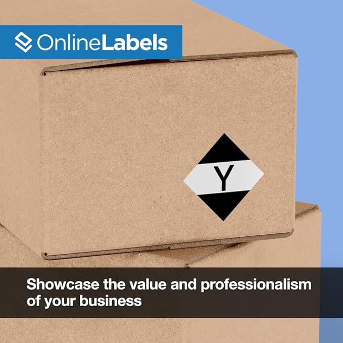 4 x 4 Square Label - Pack of 40 Labels, 10 Sheets - Inkjet/Laser Printer - Online Labels