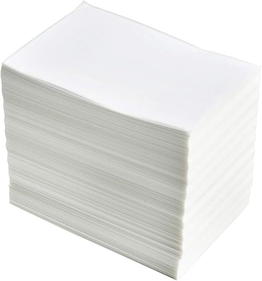 FungLam 4x6 Thermal Printer Labels - 1000 Fanfold Direct Shipping Labels, Perforated With Strong Adhesive - Compatible With Zebra, Rollo and Most Thermal Printers