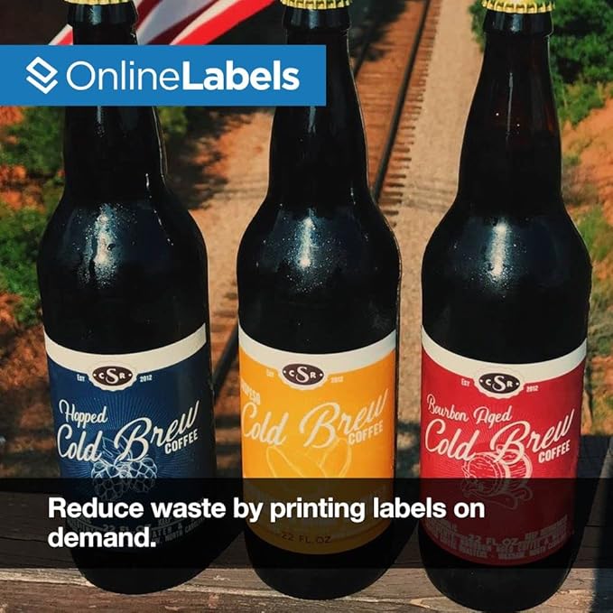 4 x 4 Square Label - Pack of 400 Labels, 100 Sheets - Inkjet/Laser Printer - Online Labels