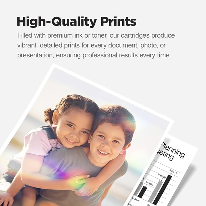 LD Products Remanufactured Replacement for HP 02 / C8771WN Cyan Ink Cartridge for HP Photosmart Printer Series