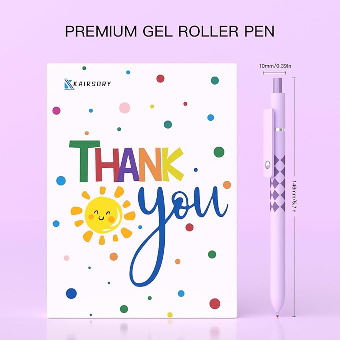 Gel Pens, Nurse Gifts,0.7mm Fine Point Black ballpoint pens,Aesthetic Cute Office School Supplies Gifts for Women Men, High-End Series for Journaling Note Taking(10 Pcs Black Ink-Geometric pen)