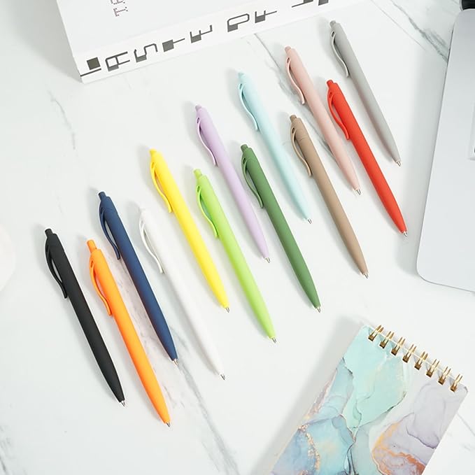 BallPoint Pens, 100 Pack (BLACK Ink),Bulk Pens, Light Green Barrel,Click Pens for Office Home and School, Retractable Ballpoint Pens, Medium Point, 1.00MM (Light Green)