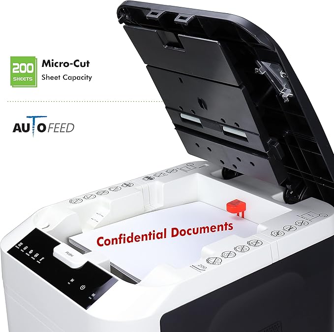 Aurora Paper Shredder Bundle with Synthetic Shredder Oil (16 oz.)