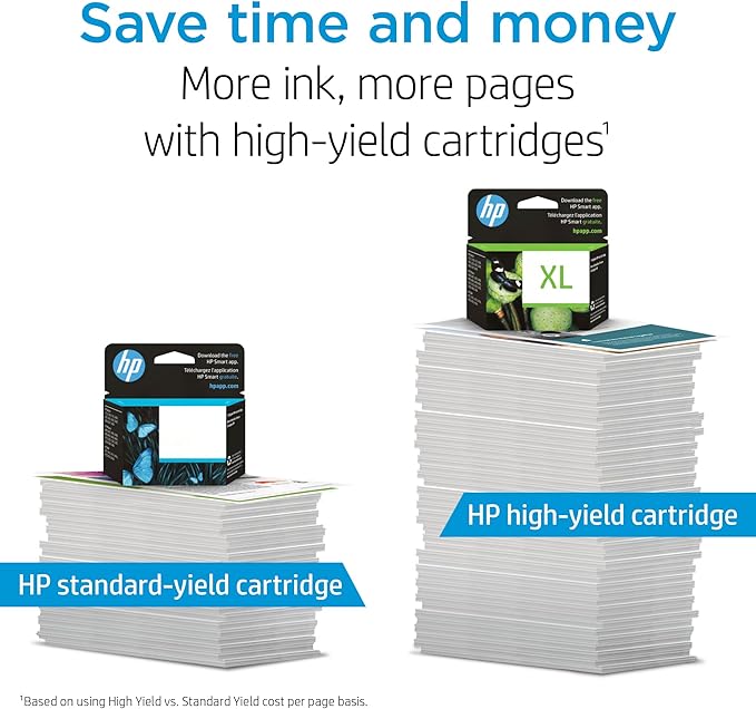 HP 63XL Black High-yield Ink Cartridge | Works with HP DeskJet 1112, 2130, 3630 Series; HP ENVY 4510, 4520 Series; HP OfficeJet 3830, 4650, 5200 Series | Eligible for Instant Ink | F6U64AN