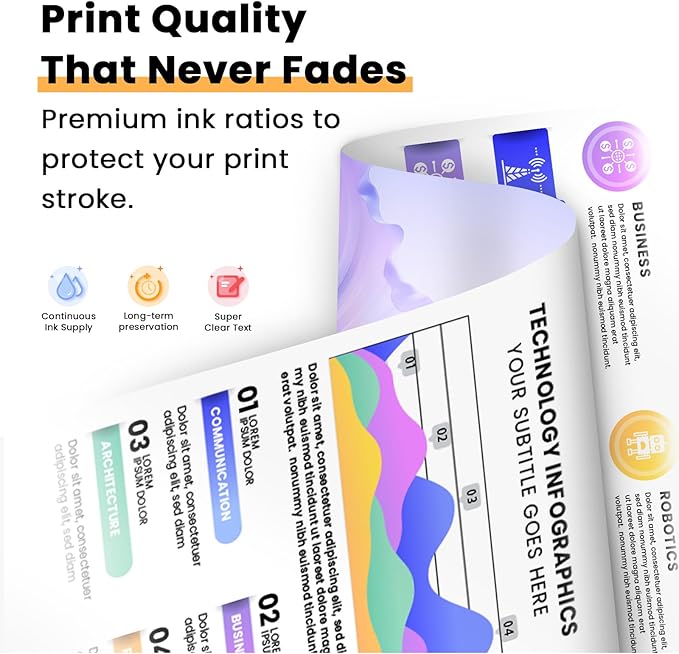 Remanufactured Ink Cartridge Replacement for Epson 302XL Ink Cartridges Multipack 302 XL T302 T302XL Compatible with Epson XP-6100 XP6100 XP-6000 XP6000 Printer(5 Pack, PBK/BK/C/M/Y)