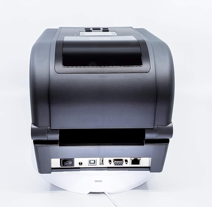 Brother TD-4650TNWB 4-inch Thermal Transfer Desktop Network Barcode and Label Printer for Labels and Barcodes, 203 dpi, 8 IPS, Standard USB 2.0, Serial, Ethernet LAN, Built-in Wi-Fi® and Bluetooth®