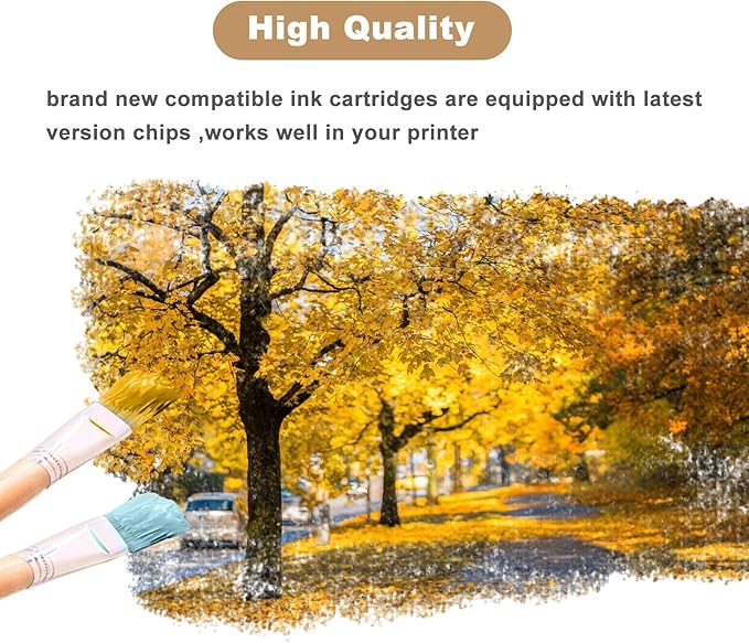 T850 Ink Cartridge Remanufactured T8504 T850400 Ink Cartridge Replacement for Surecolor P800 Printer(Yellow)