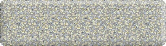 GelPro Anti-Fatigue Designer Comfort Kitchen Floor Mat Orchard Grey Lake 20x72